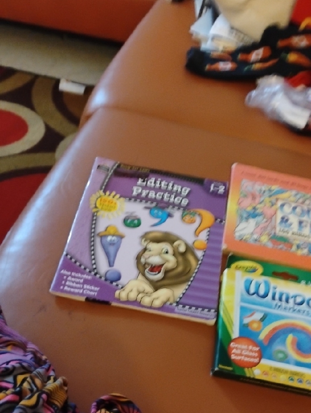 Editing Practice Workbook - Purple - Kids Learning Activity
